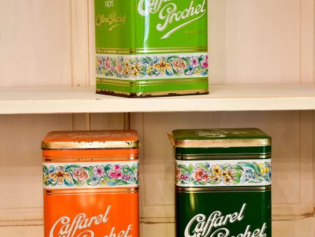 Collection of three vintage Italian lolly tins Online now