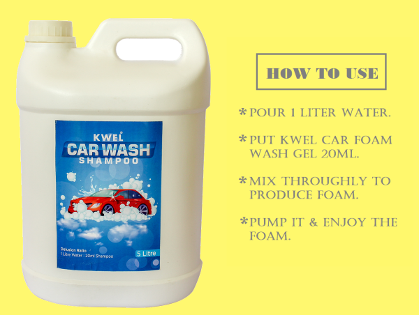 KWEL Car & Bike - wash Shampoo Generates thick & Consistent Foam With Shine Enhancing Formula For Discount