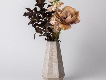 8  Rice Husk Geometric Vase Online now