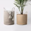 Hand-woven Jute Laundry & Planter Baskets Online Sale