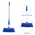 KWEL Heavy Duty Cleaning Soft Brush, with Telescopic Extendable Handle and Extra Head only 1 Discount