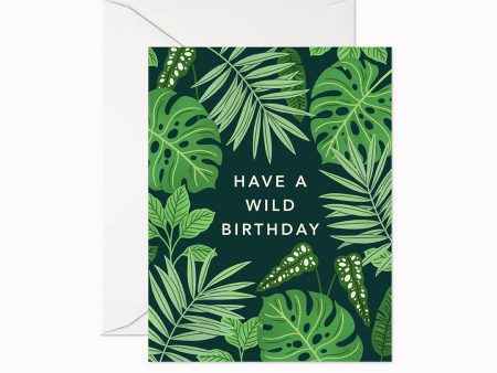 Jungle Birthday Card For Sale