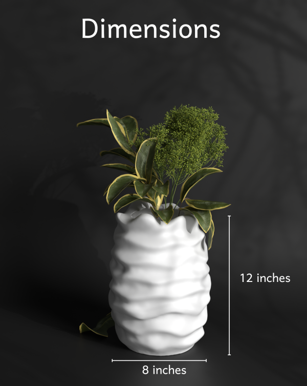 Wave - Decorative Plant Pot | FRP Planter For Discount