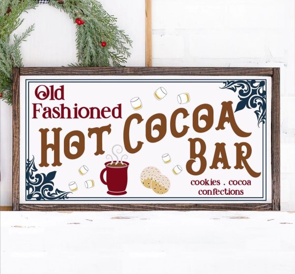 CHRISTMAS FRAMED SIGN 16X24  Sale