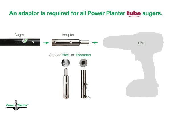 Extra Large Earth Auger with Heavy-Duty Tip (9  x 28 ) For Sale