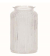 Ribbed Glass Vase Tall For Discount