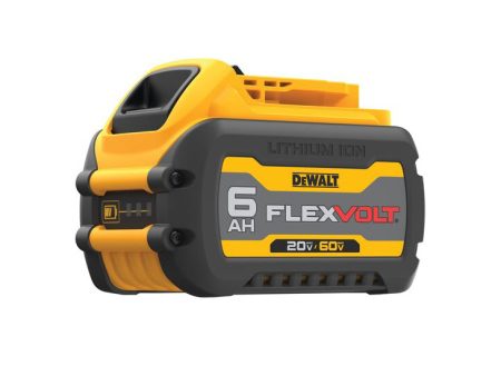 DEWALT DCB606 FLEXVOLT® 20 60V MAX* BATTERY PACK 6.0AH (1 pk.) on Sale