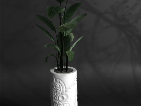 Tribal Tales - Plant Pot With Tribal Art | FRP Planter on Sale