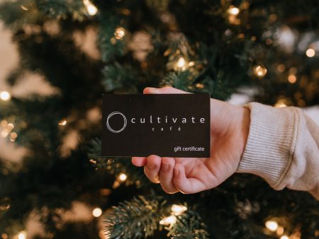 Cultivate Cafe Gift Card | Gift Certificate on Sale