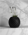 Swirl S - Desk Size Aesthetic Plant Pot | FRP Planter Online Sale