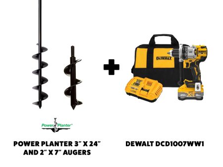 Easy Dig Gardener Starter Bundle (2  x 7  and 3  x 24  plus DEWALT DCD1007WW1) Online Hot Sale